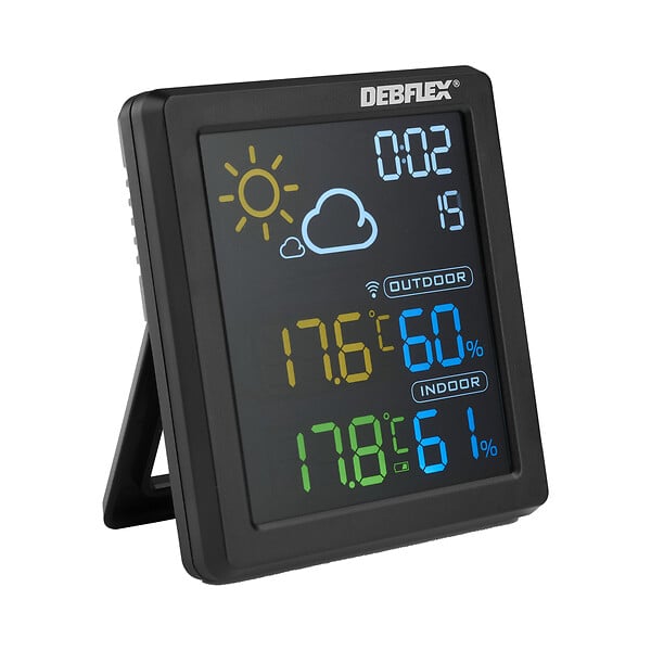 DEBFLEX - DEBFLEX - STATION METEO SANS FIL - large