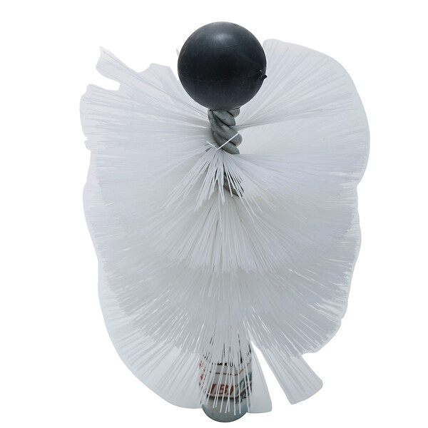 RIBITECH - Brosse hérisson de ramonage   80 mm de diamètre - large