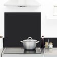 99DECO - Crédence cuisine en aluminium effet ardoise gris RAL7016 - 200x20 cm (en 2 bandeaux) - vignette