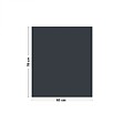 99DECO - Fond de hotte en aluminium effet ardoise gris RAL7016 - 70x60 cm - vignette