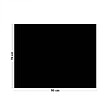 99DECO - Fond de hotte en aluminium noir - 70x90 cm - vignette