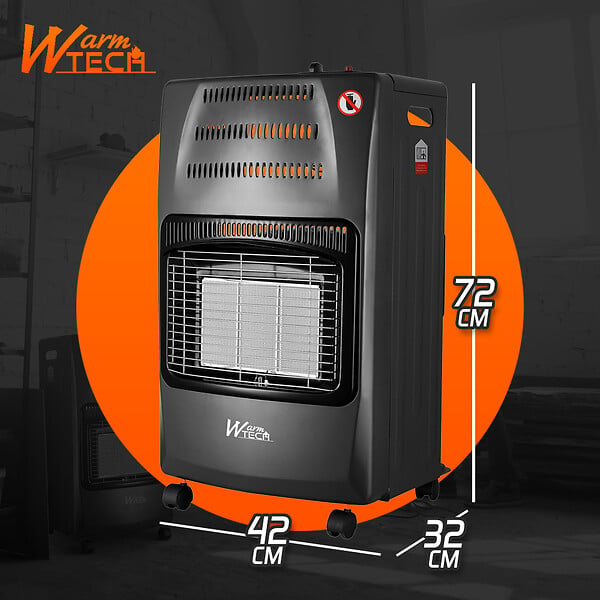 WARM TECH - Chauffage gaz infrarouge 4.2 KW pliable - large