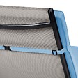 OVIALA - Coussin de bain de soleil en polyester bleu - Picchu - vignette