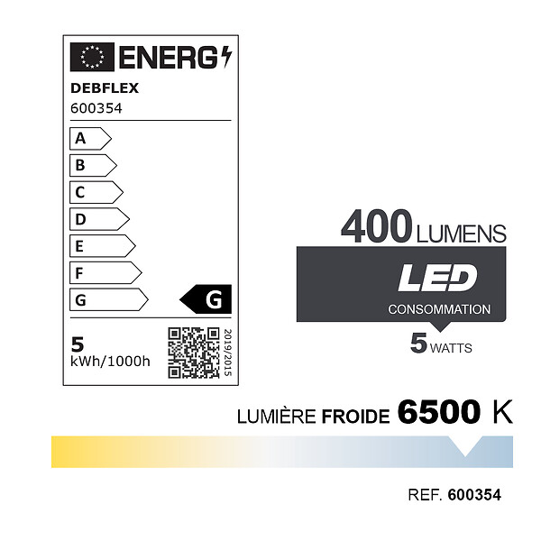 DEBFLEX - CRAYON LED 78MM SMD R7S 5W 6500K 400LM - large