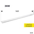DEBFLEX - REGLETTE SLIM LED IP65 1200MM SMD 36W 3000K 2800LM - vignette
