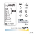 DEBFLEX - REGLETTE SLIM LED IP65 1200MM SMD 36W 3000K 2800LM - vignette
