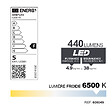 DEBFLEX - AMPOULE TUBE TORSADE SMD TRANSPARENT E14 5W 6500K 480LM - vignette