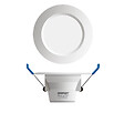 DEBFLEX - DOWNLIGHT Ø75MM SMD VERRE BLANC  5W TRIMAX 400LM - vignette
