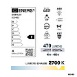 DEBFLEX - AMPOULE A60 FILAMENT VERRE BLANC E27 4W 2700K 470LM - vignette