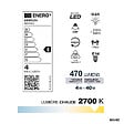 DEBFLEX - AMPOULE G45 FILAMENT VERRE BLANC E14 4W 2700K 470LM - vignette