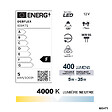 DEBFLEX - AMPOULE SPOT MR16 SMD VERRE TRANSPARENT GU5.3 5W 4000K 400LM - vignette