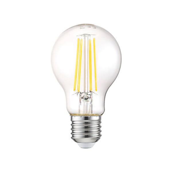 DEBFLEX - AMPOULE A60 FILAMENT VERRE TRANSPARENT E27 7W 2700K 810LM - large