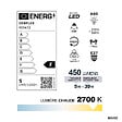 DEBFLEX - AMPOULE A60 SMD VERRE BLANC E27 5W 2700K 450LM - vignette