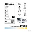 DEBFLEX - AMPOULE A60 SMD VERRE BLANC E27 11W 2700K 1000LM - vignette