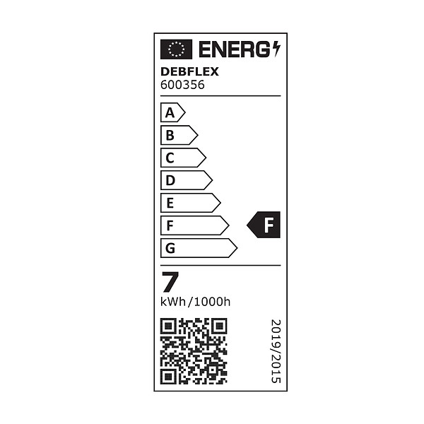 DEBFLEX - AMPOULE A60 SMD VERRE BLANC E27 7W TRIMAX 650LM - large