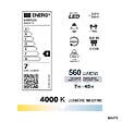 DEBFLEX - AMPOULE SPOT SMD VERRE TRANSPARENT GU10 7W 4000K 560LM - vignette