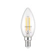 DEBFLEX - AMPOULE C35 FILAMENT VERRE TRANSPARENT E14 2,8W 2700K 250LM - vignette