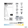 DEBFLEX - AMPOULE C35 FILAMENT VERRE TRANSPARENT E14 2,8W 2700K 250LM - vignette