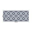 99DECO - Tapis antidérapant - Marsiho - vinyle - int./ext. - Bleu - 50x120cm - vignette