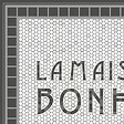 99DECO - Tapis antidérapant - Tesselle - vinyle - int./ext. - Gris - 120x200cm - vignette