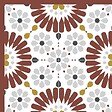 99DECO - Tapis antidérapant - Marsiho - vinyle - int./ext. - Rouge - 120x200cm - vignette