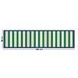 99DECO - Tapis antidérapant - Aveiro - vinyle - int./ext. - Vert - 50x200cm - vignette