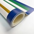 99DECO - Tapis antidérapant - Aveiro - vinyle - int./ext. - Vert - 50x200cm - vignette
