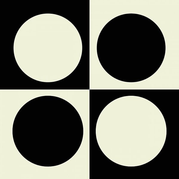 99DECO - Tapis antidérapant - Pop - vinyle - int./ext. - Noir - 50x200cm - large