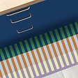 99DECO - Tapis antidérapant - Rythmo - vinyle - int./ext. - Bleu - 50x200cm - vignette