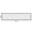 99DECO - Tapis antidérapant - Terrazzo - vinyle - int./ext. - Multicolore - 50x200cm - vignette