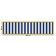 99DECO - Tapis antidérapant - Bari - vinyle - int./ext. - Bleu - 50x200cm - vignette