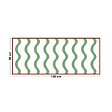 99DECO - Tapis antidérapant - Rivela - vinyle - int./ext. - Vert - 50x120cm - vignette