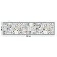 99DECO - Tapis antidérapant - JC Dulce - vinyle - int./ext. - Bleu - 50x200cm - vignette