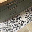 99DECO - Tapis antidérapant - Naples - vinyle - int./ext. - Multicolore - 120x200cm - vignette