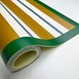 99DECO - Tapis antidérapant - Corfou - vinyle - int./ext. - Orange - 50x120cm - vignette
