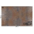 99DECO - Tapis antidérapant - Full Metal - vinyle - int./ext. - Marron - 120x200cm - vignette