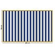 99DECO - Tapis antidérapant - Bari - vinyle - int./ext. - Bleu - 120x200cm - vignette
