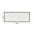 99DECO - Tapis antidérapant - Terrazzo - vinyle - int./ext. - Multicolore - 50x120cm - vignette