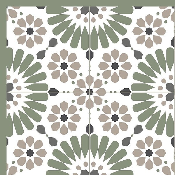 99DECO - Tapis antidérapant - Marsiho - vinyle - int./ext. - Multicolore - 50x120cm - large