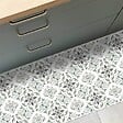 99DECO - Tapis antidérapant - Agathe - vinyle - int./ext. - Multicolore - 120x200cm - vignette