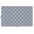 99DECO - Tapis antidérapant - Marsiho - vinyle - int./ext. - Bleu - 120x200cm - vignette