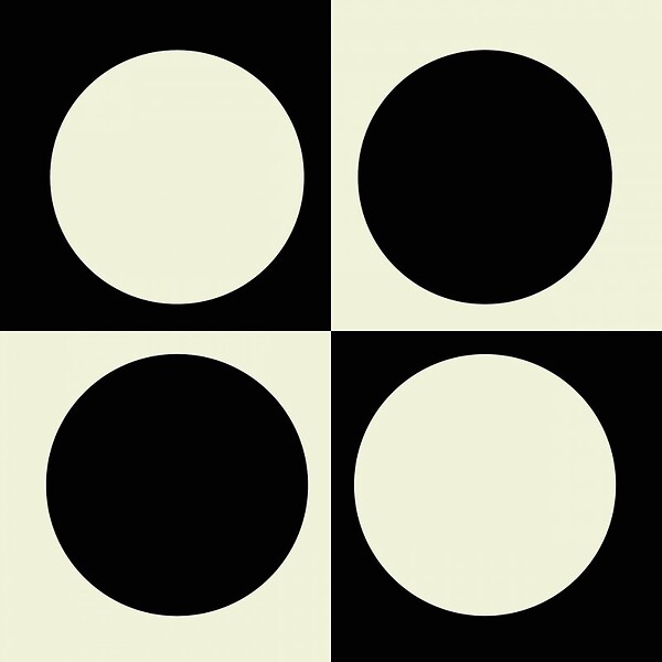 99DECO - Tapis antidérapant - Pop - vinyle - int./ext. - Noir - 120x200cm - large