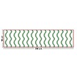 99DECO - Tapis antidérapant - Rivela - vinyle - int./ext. - Vert - 50x200cm - vignette