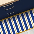 99DECO - Tapis antidérapant - Bari - vinyle - int./ext. - Bleu - 50x120cm - vignette
