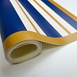 99DECO - Tapis antidérapant - Bari - vinyle - int./ext. - Bleu - 50x120cm - vignette
