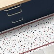 99DECO - Tapis antidérapant - Terrazzo - vinyle - int./ext. - Multicolore - 50x120cm - vignette