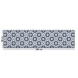 99DECO - Tapis antidérapant - Marsiho - vinyle - int./ext. - Bleu - 50x200cm - vignette