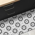 99DECO - Tapis antidérapant - Marsiho - vinyle - int./ext. - Gris - 120x200cm - vignette