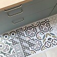 99DECO - Tapis antidérapant - Naples - vinyle - int./ext. - Multicolore - 50x200cm - vignette