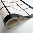 99DECO - Tapis antidérapant - Brest - vinyle - int./ext. - Noir - 120x200cm - vignette